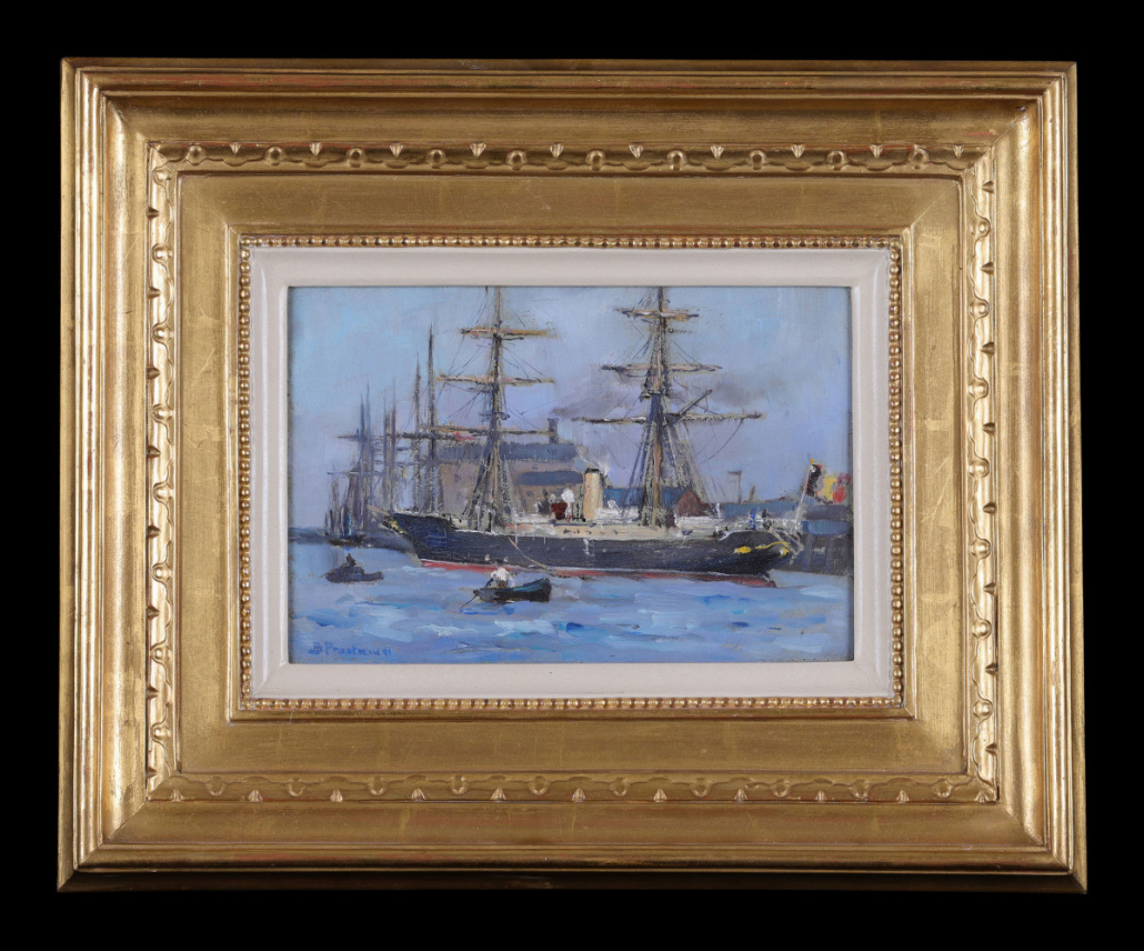 Bertram Priestman oil painting buy Impressionist marine art online