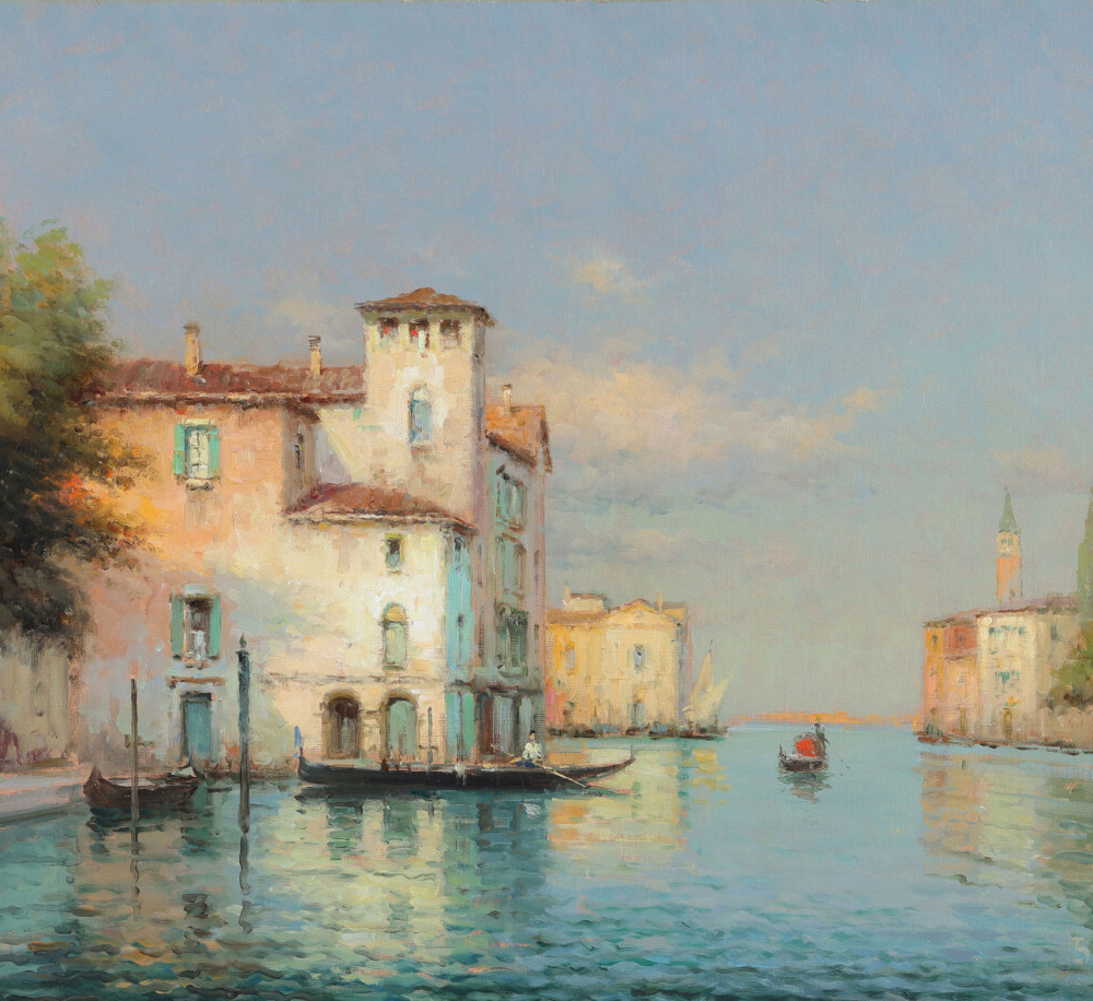 The Venice Canals Bouvard painting buy european art online