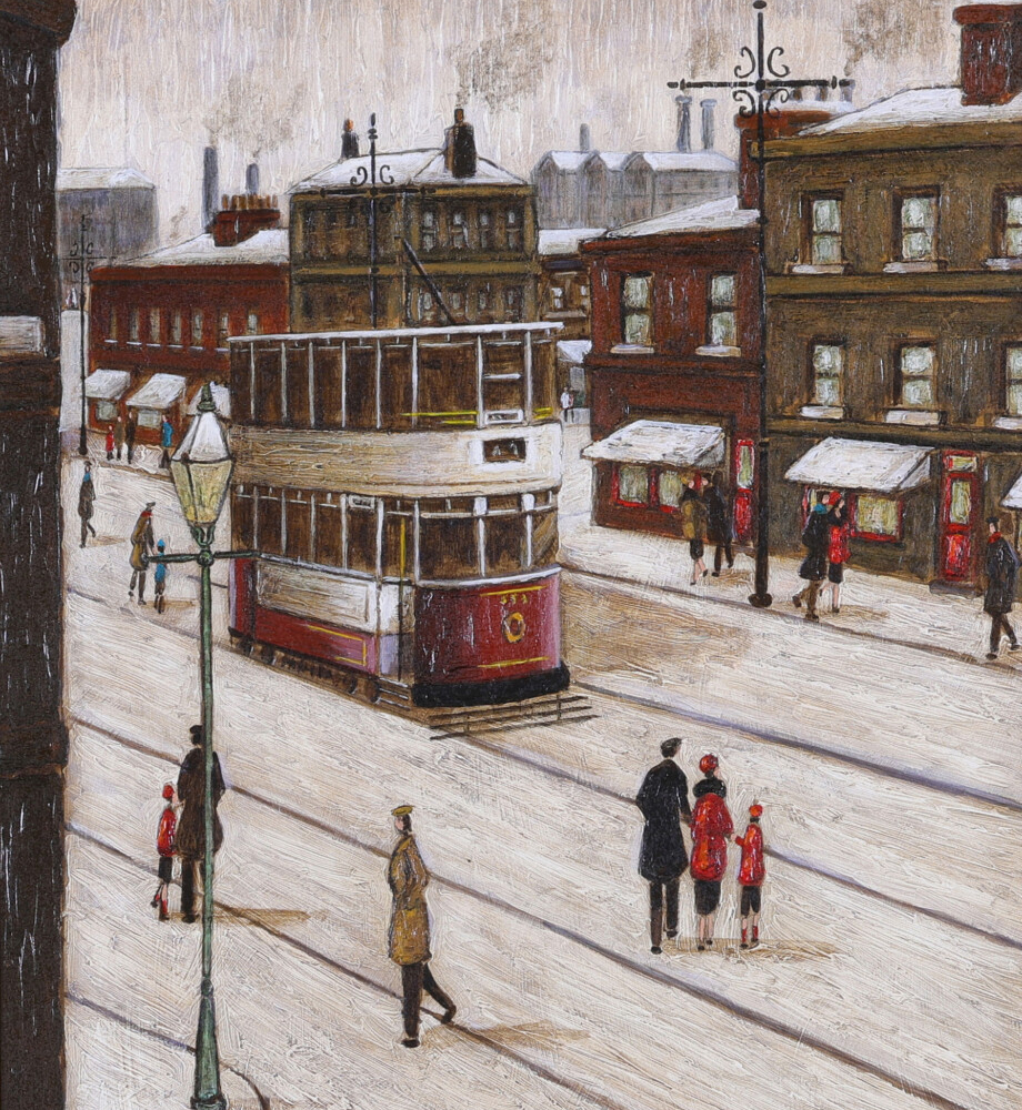 Waiting For the Tram Cheetham Hill Arthur Delaney buy modern British art online