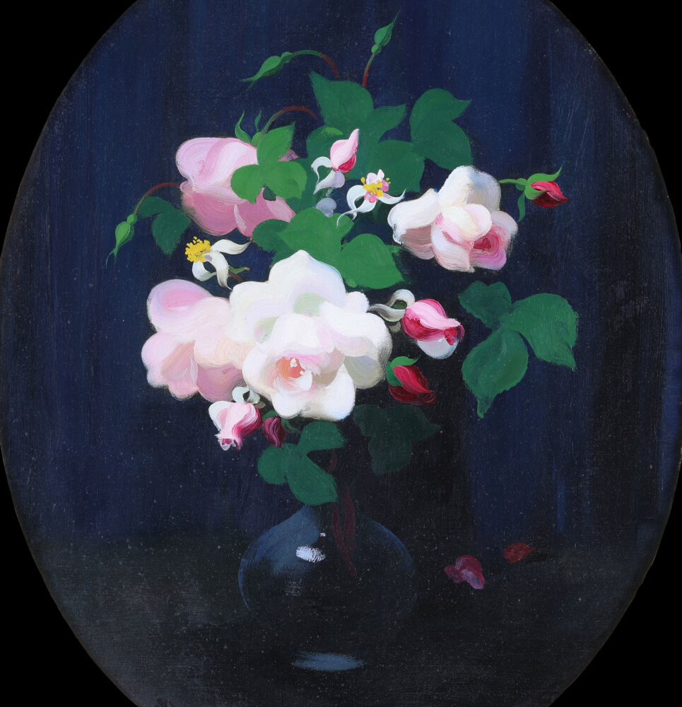 James Stuart Park A Still Life Of Roses Painting buy impressionist art online